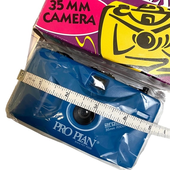 NEW Pro Plan Camera Brand Pet Food Give Away Blue Argus 35mm Focus Free with Box - Picture 12 of 13